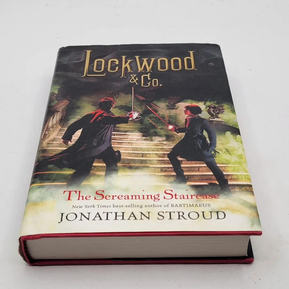 Jonathan Stroud The Screaming Staircase Hardcover First Edition 1st Print 2013